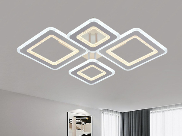 LED stropné svietidlo s diaľkovým ovládačom 95W - J3349/W 8