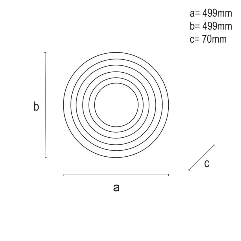 LED stropné svietidlo + diaľkový ovládač 140W - J1316/W 9