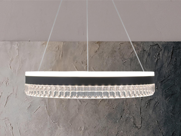 LED luxusné závesné krištáľové svietidlo s diaľkovým ovládačom 80W - TA2302/W 9