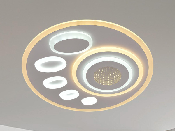 LED stropné svietidlo s diaľkovým ovládačom 95W - J1354/W 1