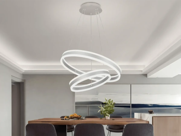 LED visiaca lampa + diaľkový ovládač 135W - J4317/S 4