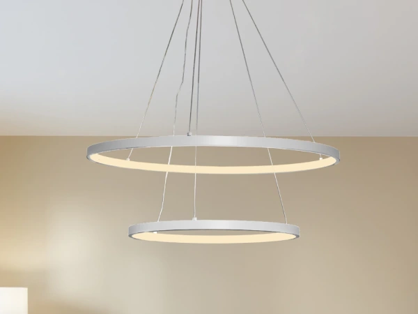 LED visiace svietidlo + diaľkový ovládač 75W - J4307/W 6