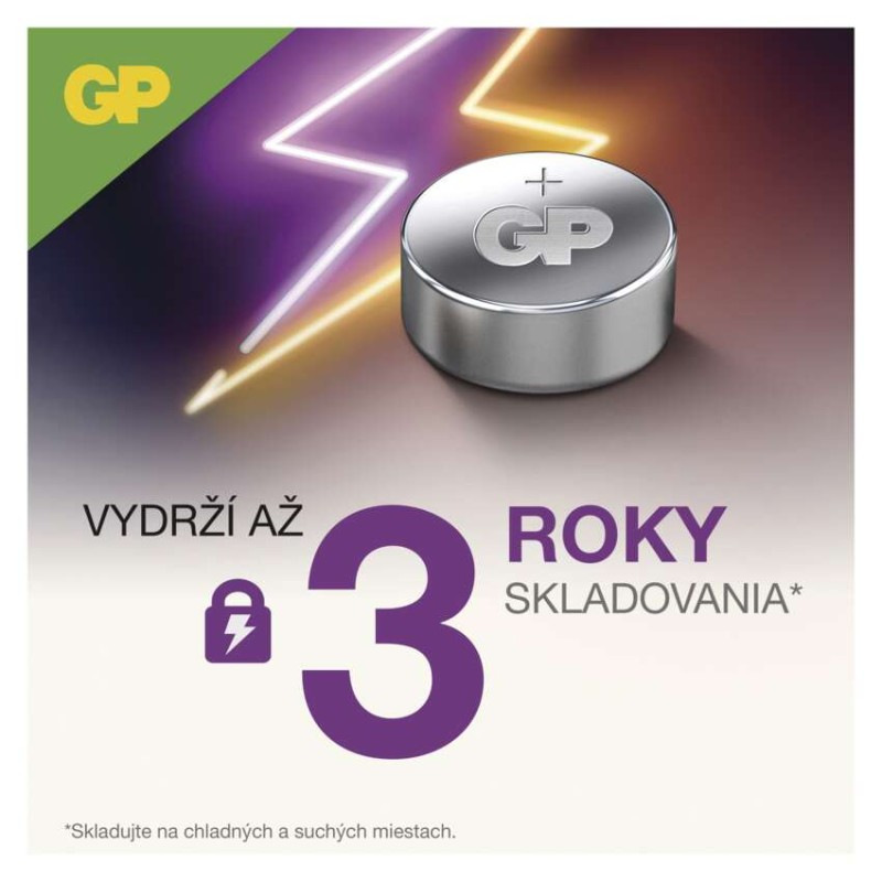 Batéria GP A76 1,5V 110mAh B1376 (LR44, V13GA) 1