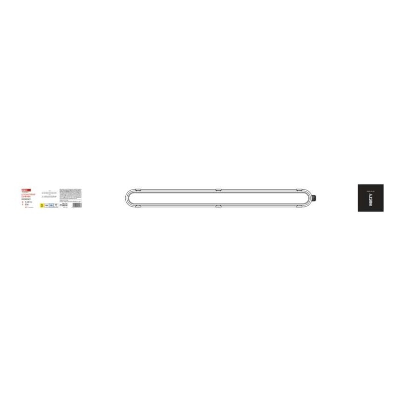 Svietidlo LED 120cm 38W 5600lm 4000K IP66 EMOS 4