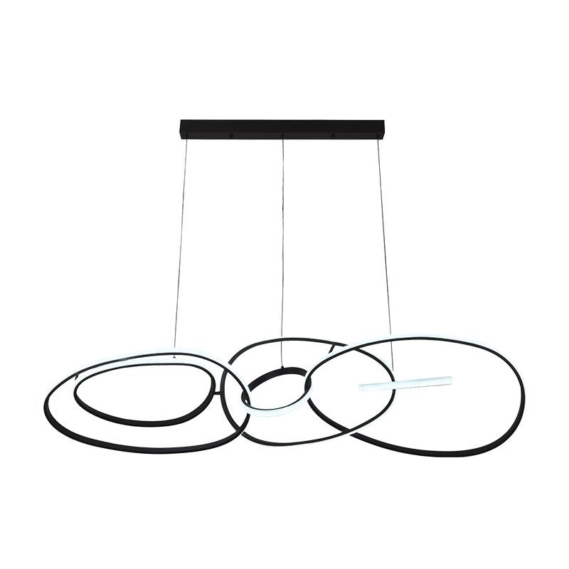 LED závesné svietidlo s diaľkovým ovládačom 150W - J4367/B 14