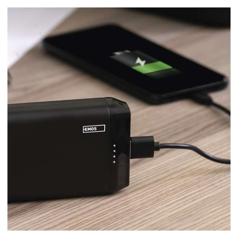 Powerbank EMOS Alpha2 20, 20000 mAh, 10 W, čierny B0527B 8
