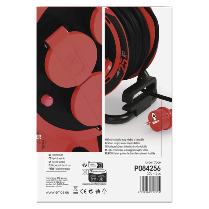 BUBEN 4Z 25M 1,0MM GUMA IP44 12
