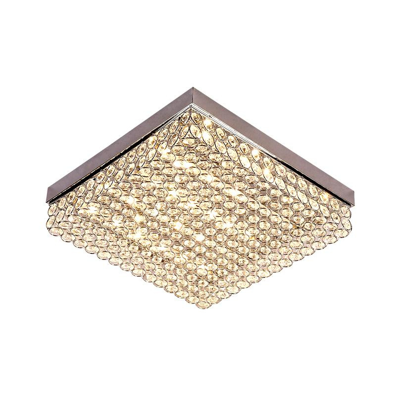 LED stropné luxusné svietidlo s diaľkovým ovládačom 55W - J2305/CH 6