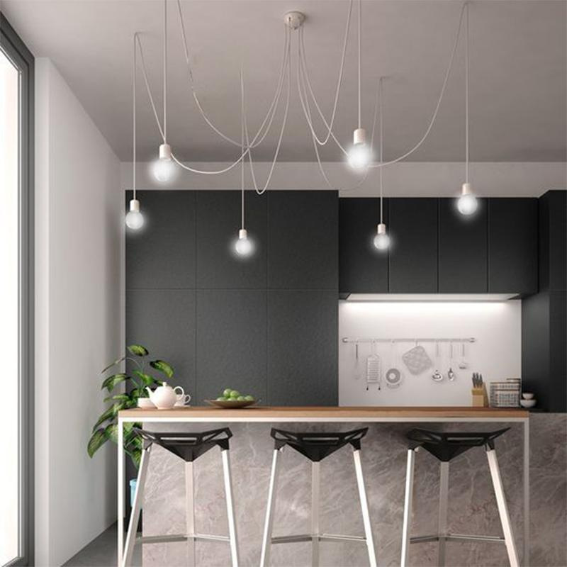 LED žiarovka / filament BIELY 7,5W - A60 / E27 / 4000K - ZWF201 6