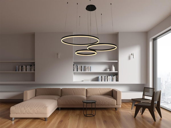 LED závesné svietidlo s diaľkovým ovládačom 125W - J4384/B 2