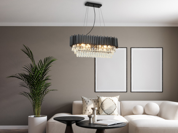 CARLOS krištáľový závesný luster - N2304 3